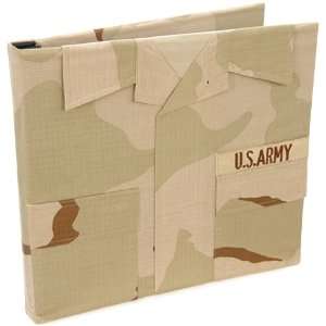  Uniformed U.S. Army Desert Combat Uniform Keepsake Album 