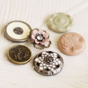   Prima   Romantique Collection   Vintage Buttons Arts, Crafts & Sewing