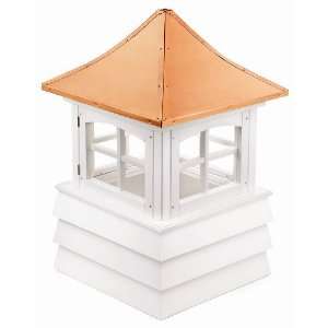   Style Copper Roof and Vinyl Shiplap Base, 36 Inch Square 54 Inch High