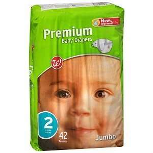   Premium Baby Diapers, Size 2, 42 ea, Baby