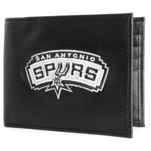  San Antonio Spurs Black Bifold Wallet