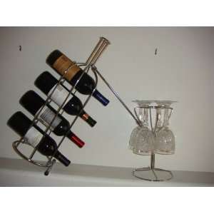 Countertop Wine and Glass Racks 