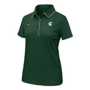    Michigan State Spartans Womens Polo Dress Shirt